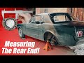 The Stang Gets Rear Disc Brakes! | How To Measure Rear Axel For Wilwood Disc Brakes | Part 1