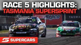 Race 5 Highlights - NED Whisky Tasmania SuperSprint | Supercars 2022