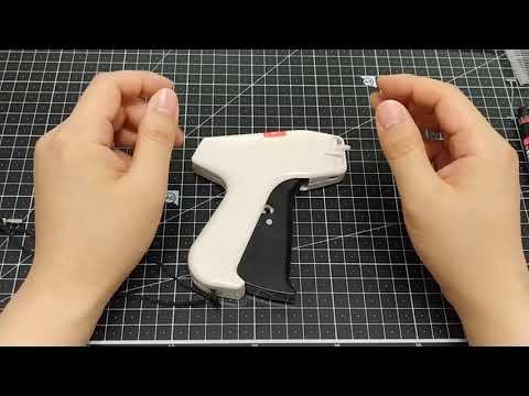 의류 택총 사용방법 설명 안내 택건 페토닷컴 사용설명서 How to use a Tag Gun!