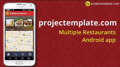 Multiple Restaurants Android App source code