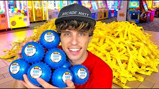 I Couldn't Stop Winning Jackpots At This Arcade! screenshot 1