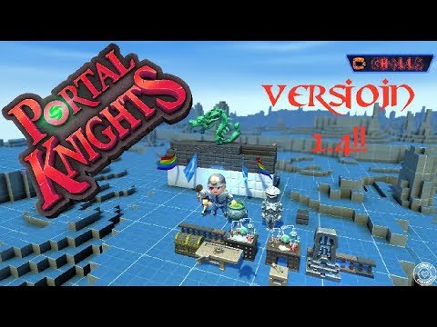 Portal Knights ♥VERSION 1.4!!♥ CREATIVE MODE! FIRST LOOK! New items & custom islands! PC PS4 XBOX