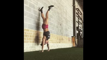 Handstand Balance Wall Drill