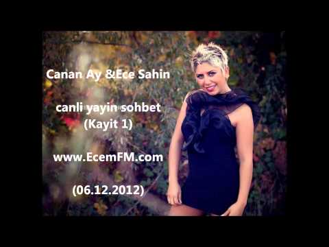 CANAN AY & ECE SAHIN CANLI YAYIN SOHBET(KAYIT 1)-ECEMFM-