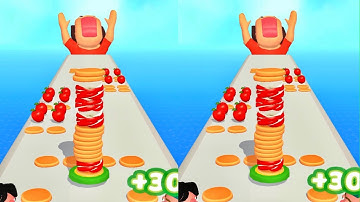 🍇 Pancake Run All Levels 🌈🌈Walkthrough Gameplay Android, iOS New🍓 UPDATE P-8