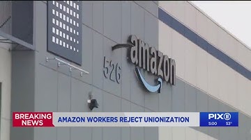 Amazon workers reject unionization