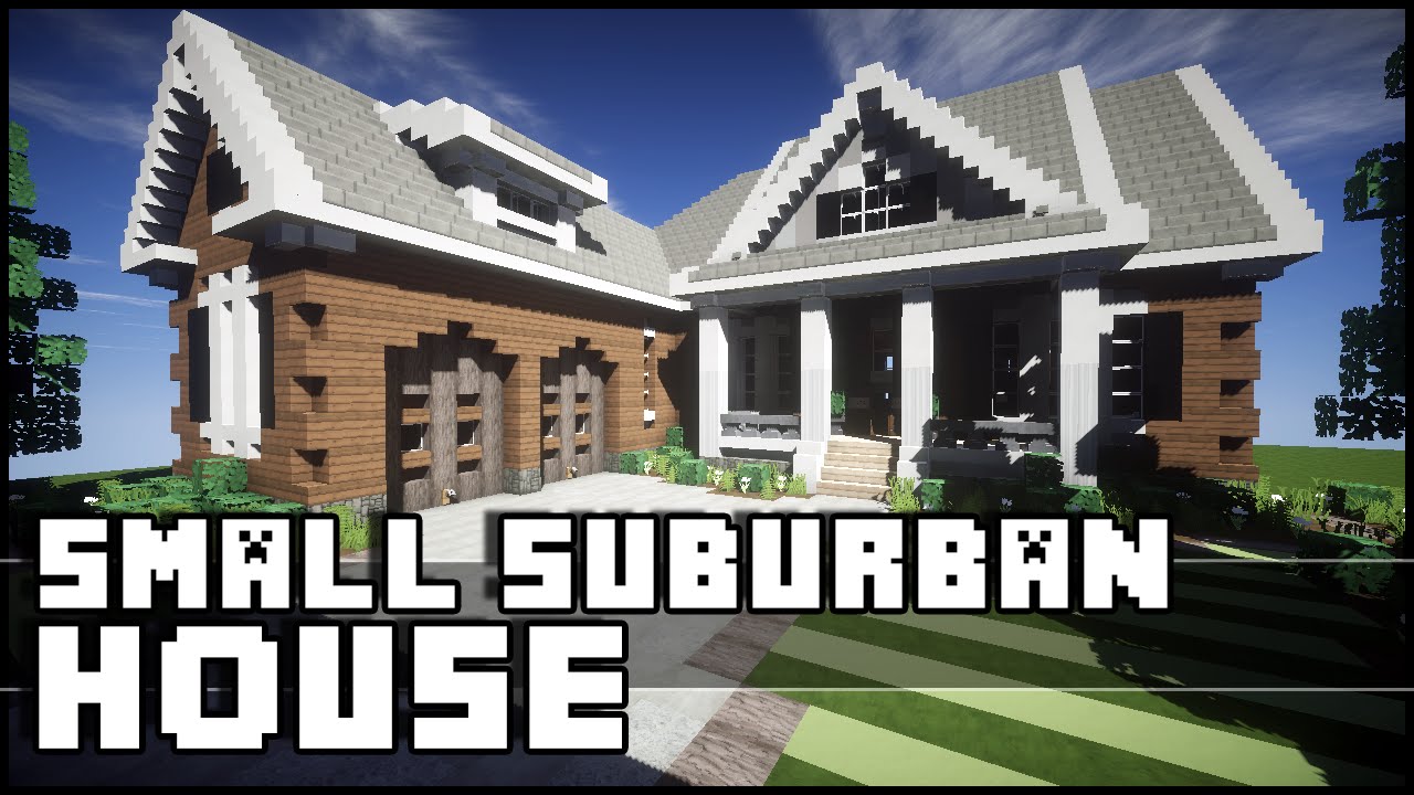 Minecraft - Small Suburban House