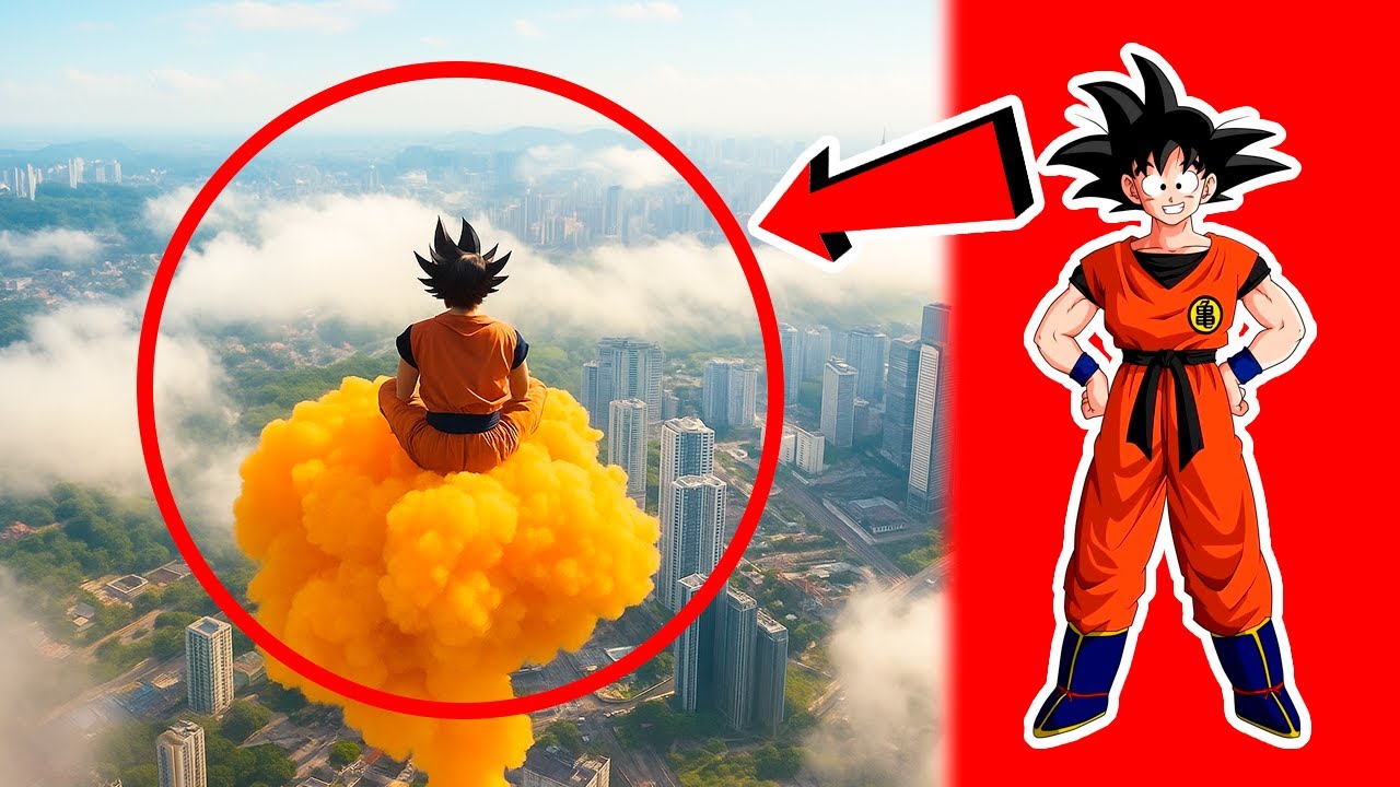 10 GOKU En La Vida Real [Goku CAPTADO EN CAMARA]- Dragon Ball - YouTube