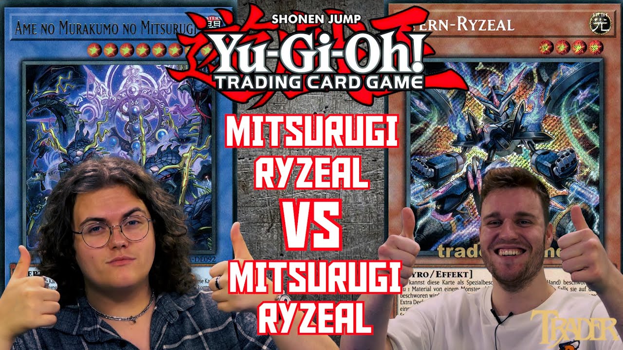YuGiOh Mitsurugi Ryzeal VS Mitsurugi Ryzeal deutsch | Stream Duell 975 | Trader Duel 2025