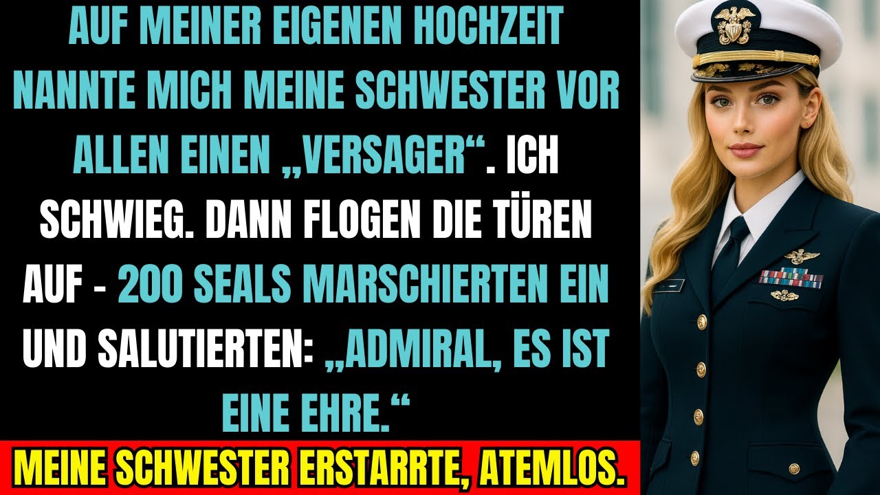 „Sie ist ein Nichts“, sagte meine Schwester – Sekunden später marschierten 200 SEALs ein