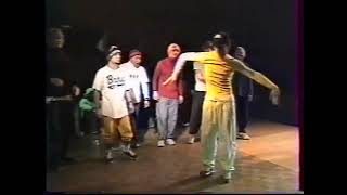 The Legendary Dancer Hafid Sour ( @hafeedslyon ) At The Battle Time ( Beuvry - 1998 )