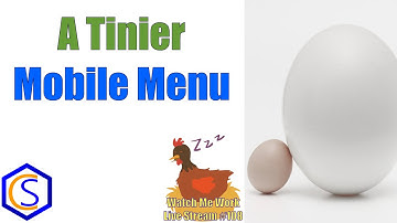 A Tinier Mobile Menu for your Joomla Site - 👀 WMW 108