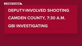 GBI investigating deputy-involved shooting in Camden County