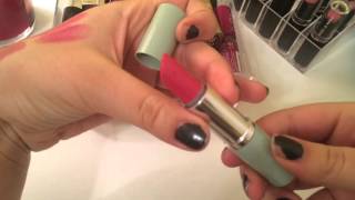 Makeup Declutter: lips part 1