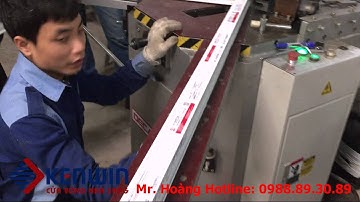 Quy trình sản xuất cửa đi nhôm xingfa nhập khẩu