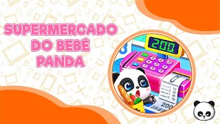 Fazendo as compras no Supermercado do Bebê Panda - Jogos Educativos screenshot 5