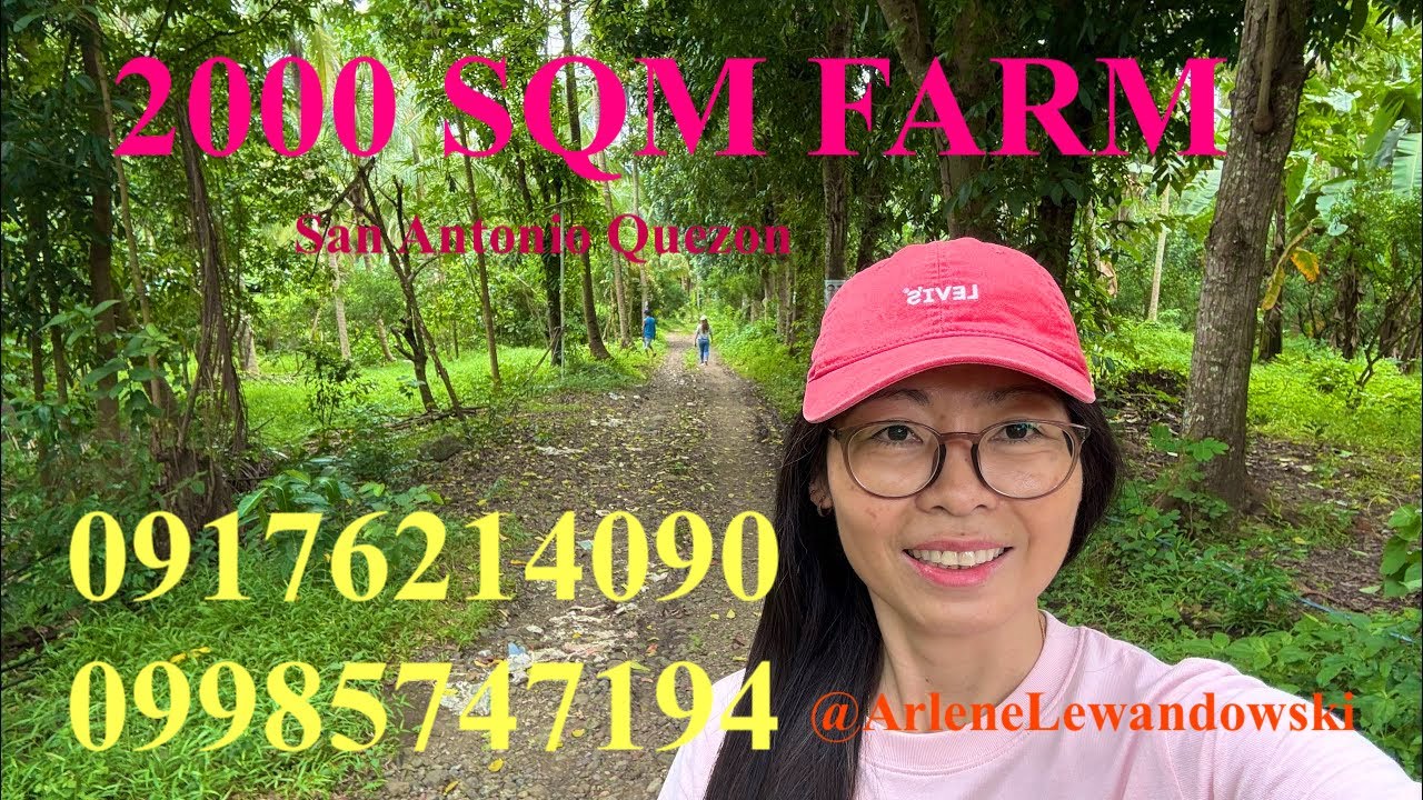 Vlog653: FOR SALE 2000 SQM FARM WITH MOUNTAIN VIEW  IN SAN ANTONIO QUEZON PHILIPPINES 