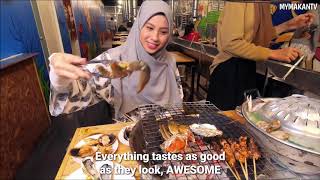 LIVE Tiger Prawns Seafood Buffet in Kuala Lumpur - Talaykrata Seafood BBQ