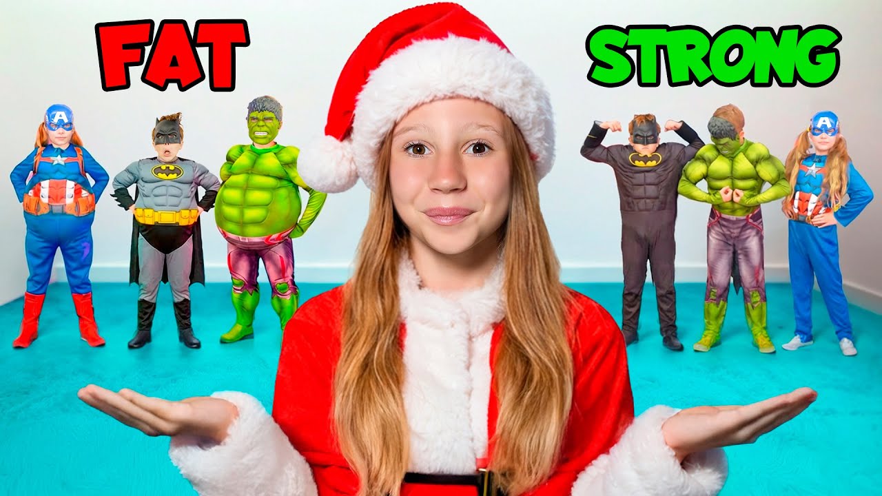 Nastya and Friends - Superheroes