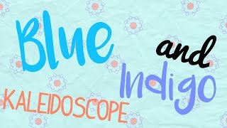Blue and Indigo Kaleidoscope #3