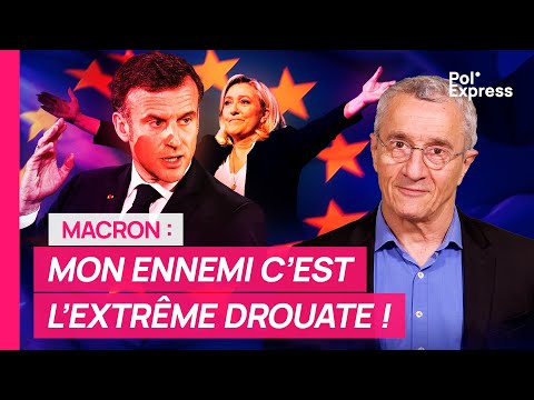 Macron : Mon ennemi c'est l'extrême drouate !