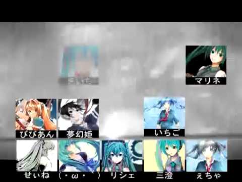 【合唱18人+1】モノクロ∞ブルースカイ / Monochrome∞Blue Sky - Nico Nico Chorus