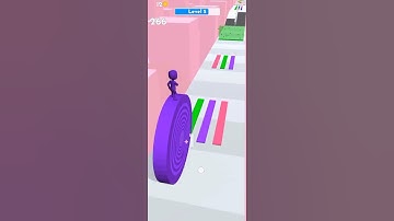 Layers roll 🤣 Gameplay with music #shorts