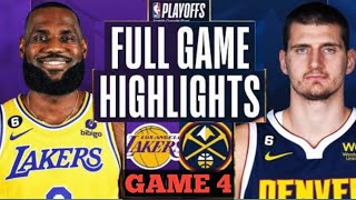 LAKERS VS DENVER FULL GAME HIGHLIGHTS | NBA HIGHLIGHTS TODAY | NBA LIVE