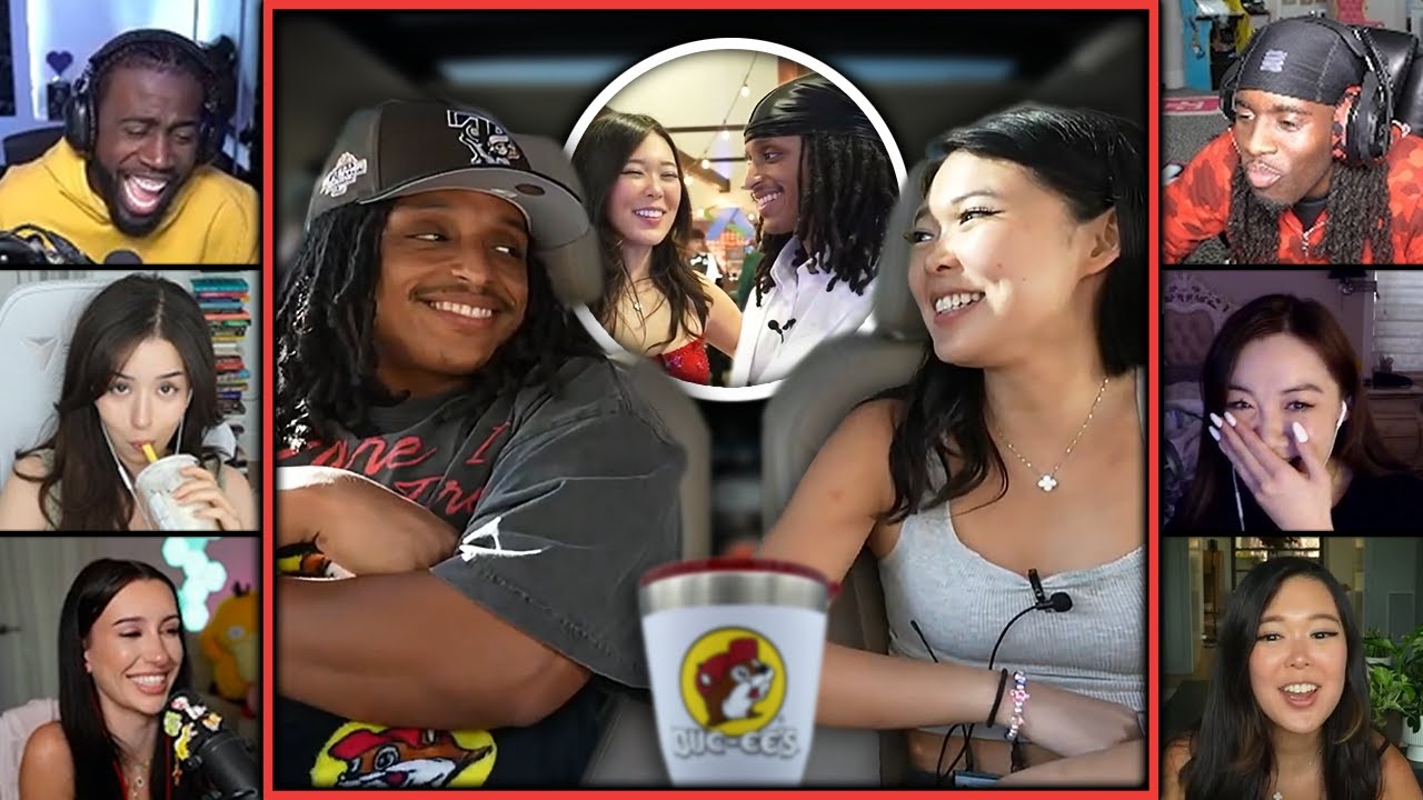 Streamers React to Agent & ExtraEmily Road Trip to Streamer Prom