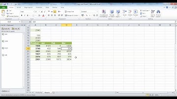 Excel 2010 Clipboard Options