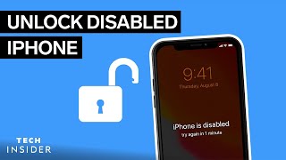 How To Unlock A Disabled iPhone