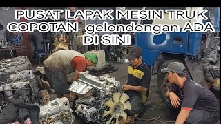 TES MESIN TRUK COPOTAN LANGSUNG DI HIDUP KAN SIAP GASS MESIN STANDAR