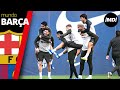 Noticia bara entrenamiento divertido antes el partido contra alavs