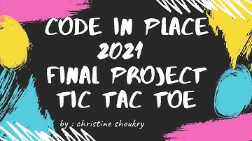 Code In Place 2021 Final Project