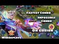 GUSION FASTEST COMBO | IMPOSSIBLE COMBO | GUSION MONTAGE #04😮