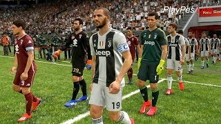 Pes 2019 - juventus vs torino full match & all goals pc gameplay fhd