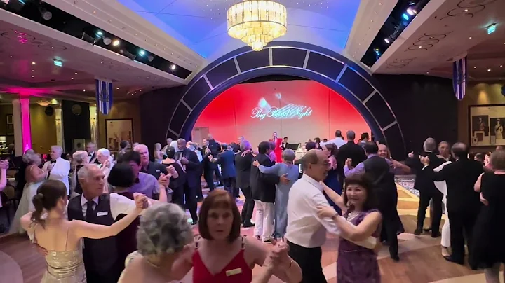 Cunard Queen Mary 2. The Big Band Night Gala. I Want To Be Loved By You, a Foxtrot