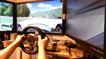 iRacing FFB Test: Straight Line