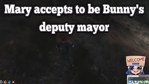 Mary accepts to be Bunny