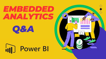 Power BI Embedded Analytics Generate API Token and Embed Q&A Module in Simple Html #powerbi #chatbot