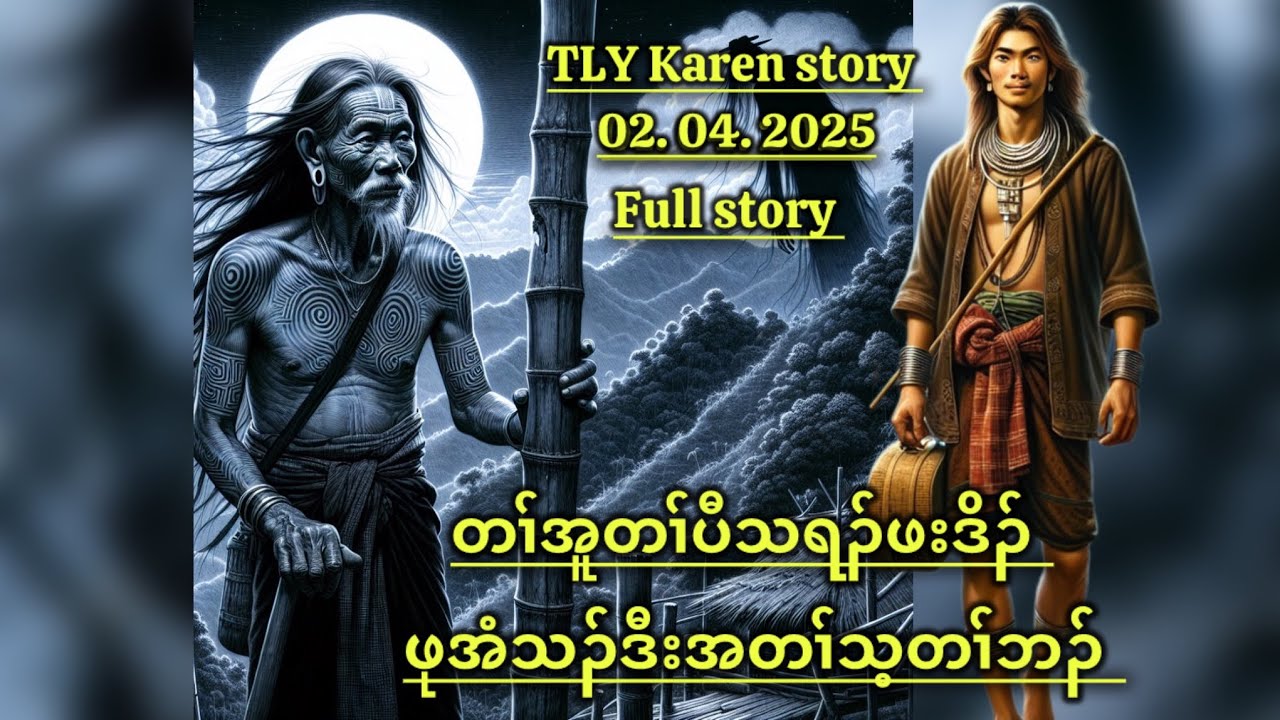 Karen story/တၢ်အူတၢ်ပီသရၣ်ဖးဒိၣ်ဖုအံသၣ်/02/04/2025