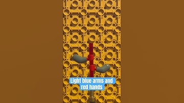 How to make mr krabbs out of lego #lego #spongebob