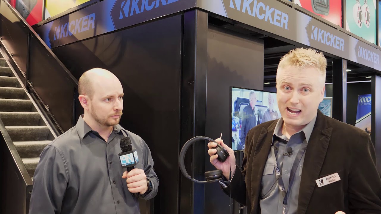 Kicker CushBT Bluetooth Headphones Unboxing Poc Network YouTube