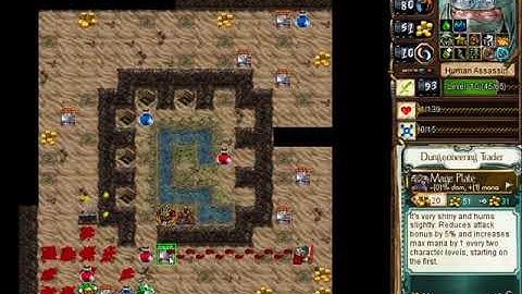 Desktop Dungeons: Vicious Gaan-Telet, Human Assassin