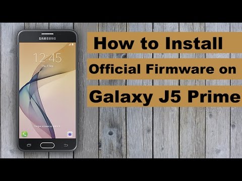 Update Firmware Samsung J5 Prime (SM-G570Y) to Nougat 7.0