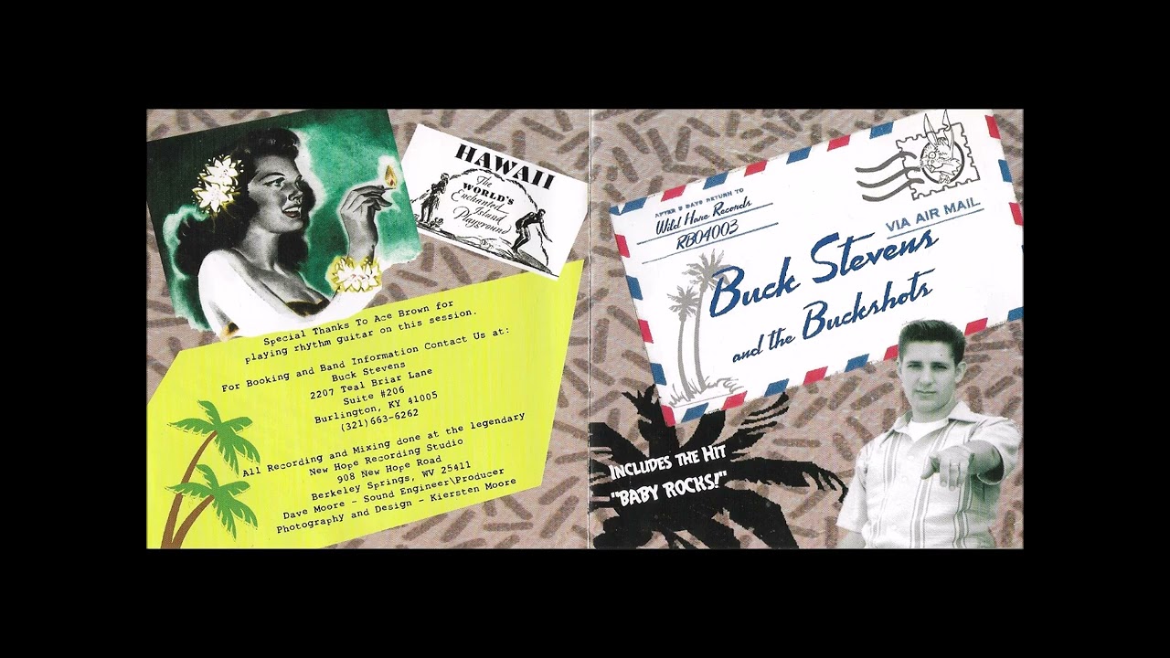 BUCK STEVENS  & the BUCKSHOTS I Need A Lotta Lovin' WILD HARE