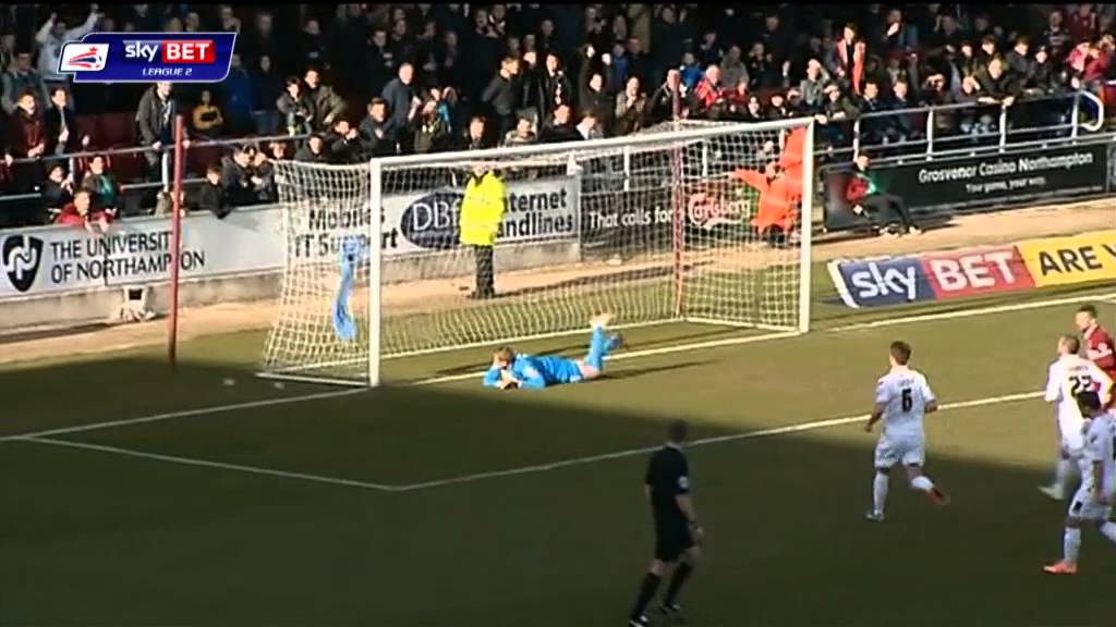 GOALS Northampton Town 21 Luton Town YouTube