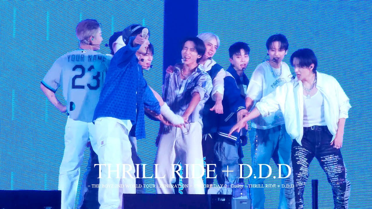 20231202 더보이즈 THE BOYZ 2ND WORLD TOUR : ZENERATION – ENCORE DAY 2 : THRILL RIDE + D.D.D (더비로그 /THEB)