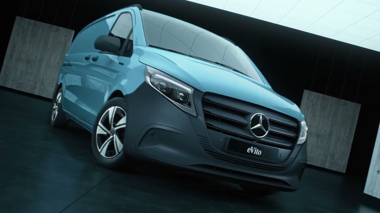 New 2024 Mercedes-Benz Vito facelift - official video 