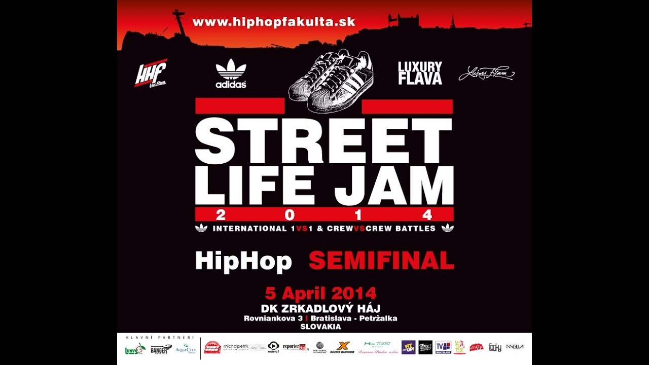 STREET LIFE JAM 2014 HIP HOP SEMIFINAL BATTLE FERI/SK vs Čilli/SK [05.04.  Bratislava] - YouTube
